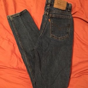 Authentic, Vintage high waisted Levi jeans